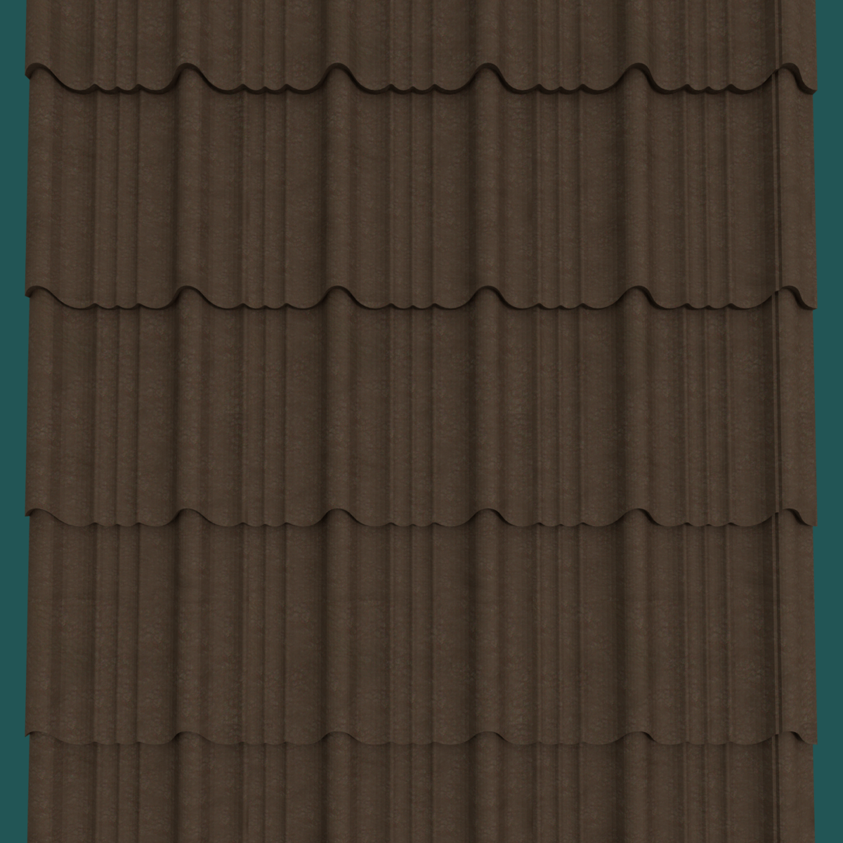 Versatile 28G Chocolate Textured Roofing Sheet